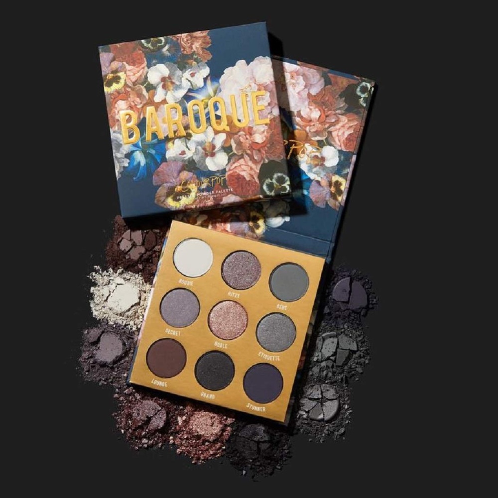 Colourpop Cosmetics Baroque Palette